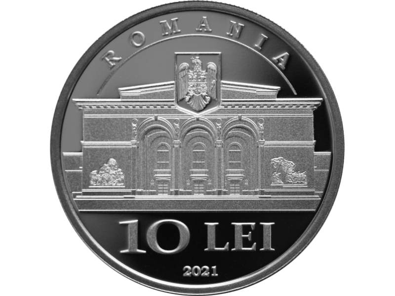 Se lanseaza o moneda de argint cu tema 100 de ani de la infiintarea Operei Nationale din Bucuresti