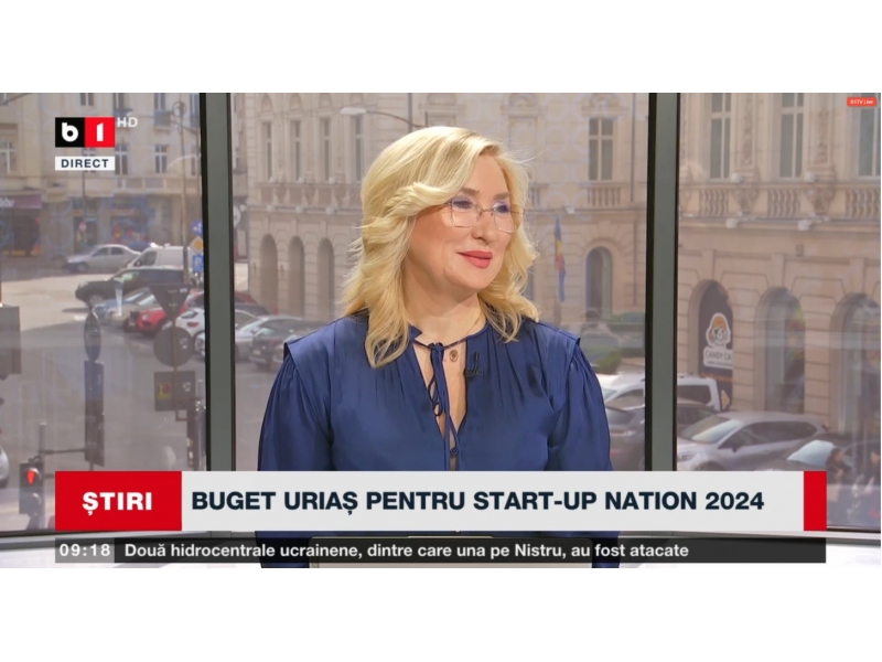 Buget de 400 de milioane de euro pentru Startup Nation