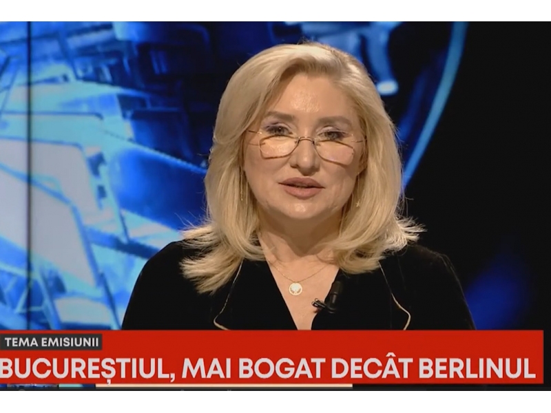 Bucuresti vs. Berlin: o analiza economica si sociala cu Veronica Dutu