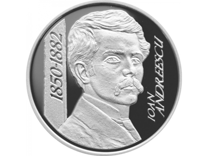 BNR lanseaza o moneda din argint dedicata implinirii a 175 de ani de la nasterea pictorului Ioan Andreescu